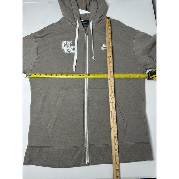 Nike University of Kentucky UK Men’s Full Zip Hooded Jacket Size L Beige - Picture 7 of 12